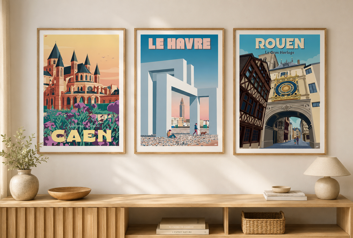 Déco murale : Comment intégrer des affiches de villes de France ?