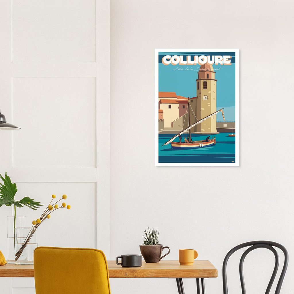 Poster de voyage de Collioure